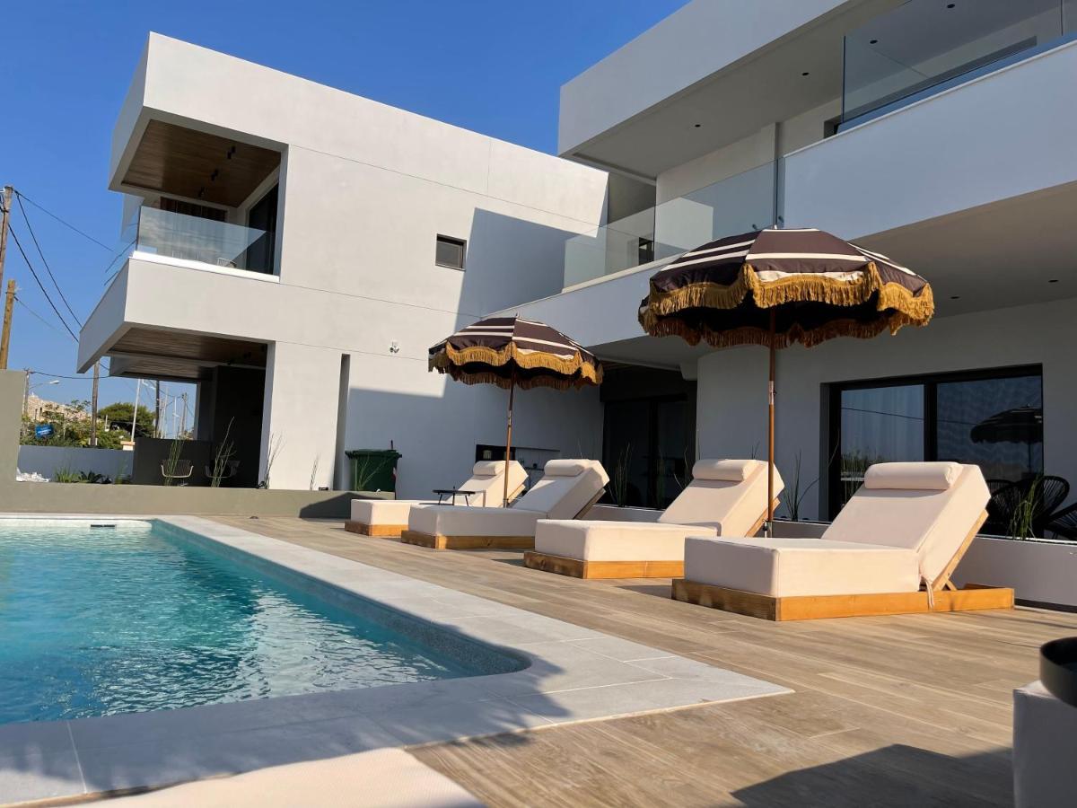 Mare Suites Lechaio Buitenkant foto