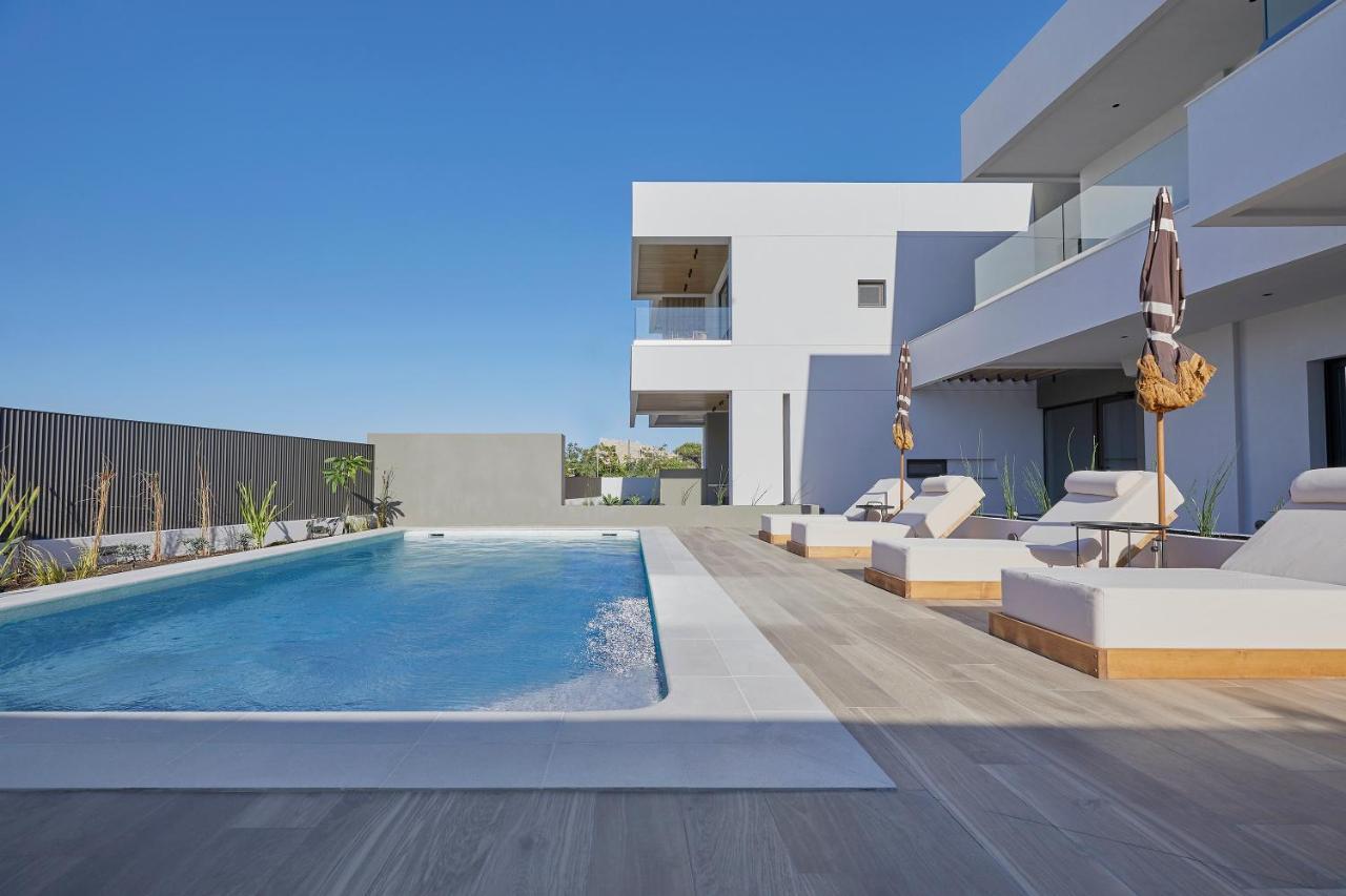 Mare Suites Lechaio Buitenkant foto