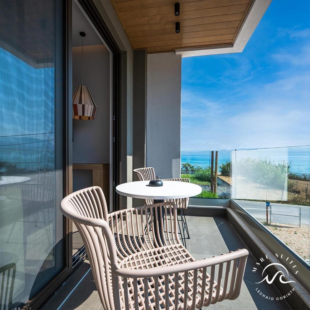 Mare Suites Lechaio Buitenkant foto