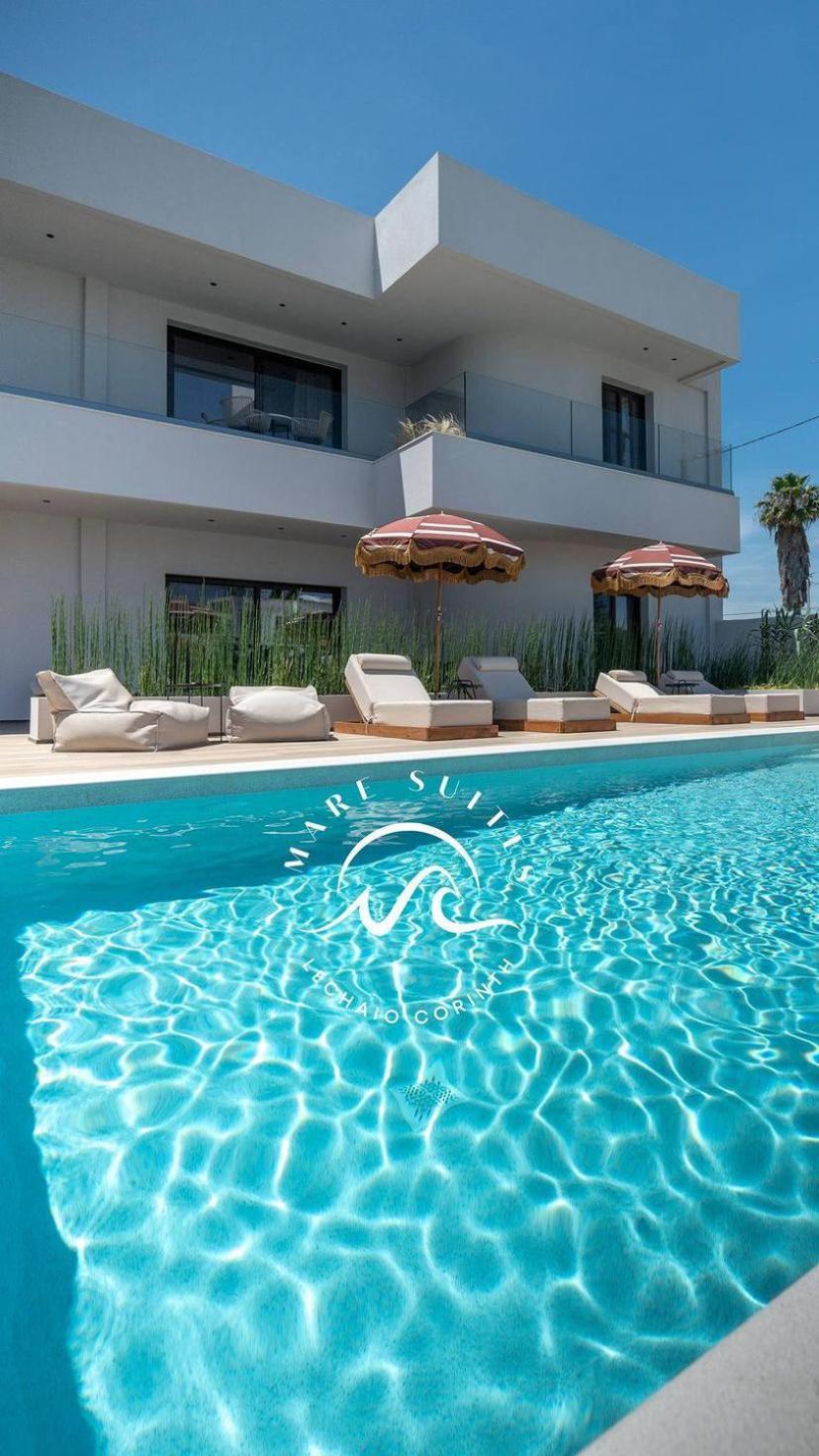 Mare Suites Lechaio Buitenkant foto